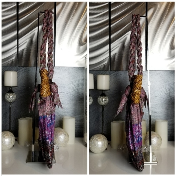 SUN N SAND BOHO CHIC BAG PURPLE - Picture 6 of 13